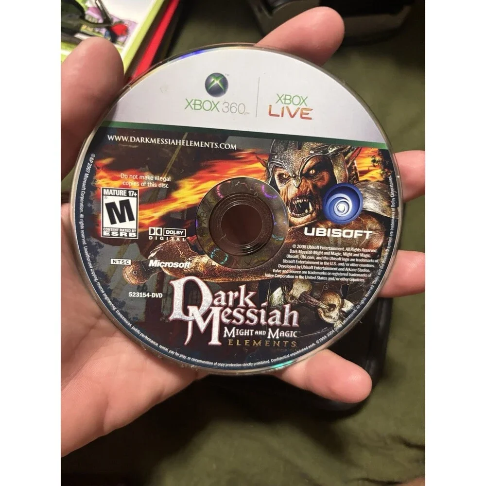Dark Messiah: Might and Magic Elements; Loose Disc (Microsoft Xbox 360, 2008)